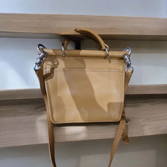 26 Coach Willis Bag Vintage 90s #9927 Leather Crossbody Satchel - Picture 13 of 15